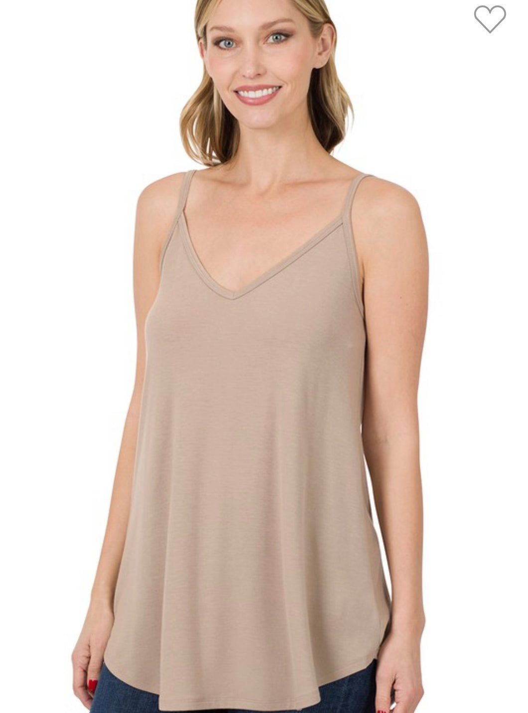 Reversible Cami - Mocha